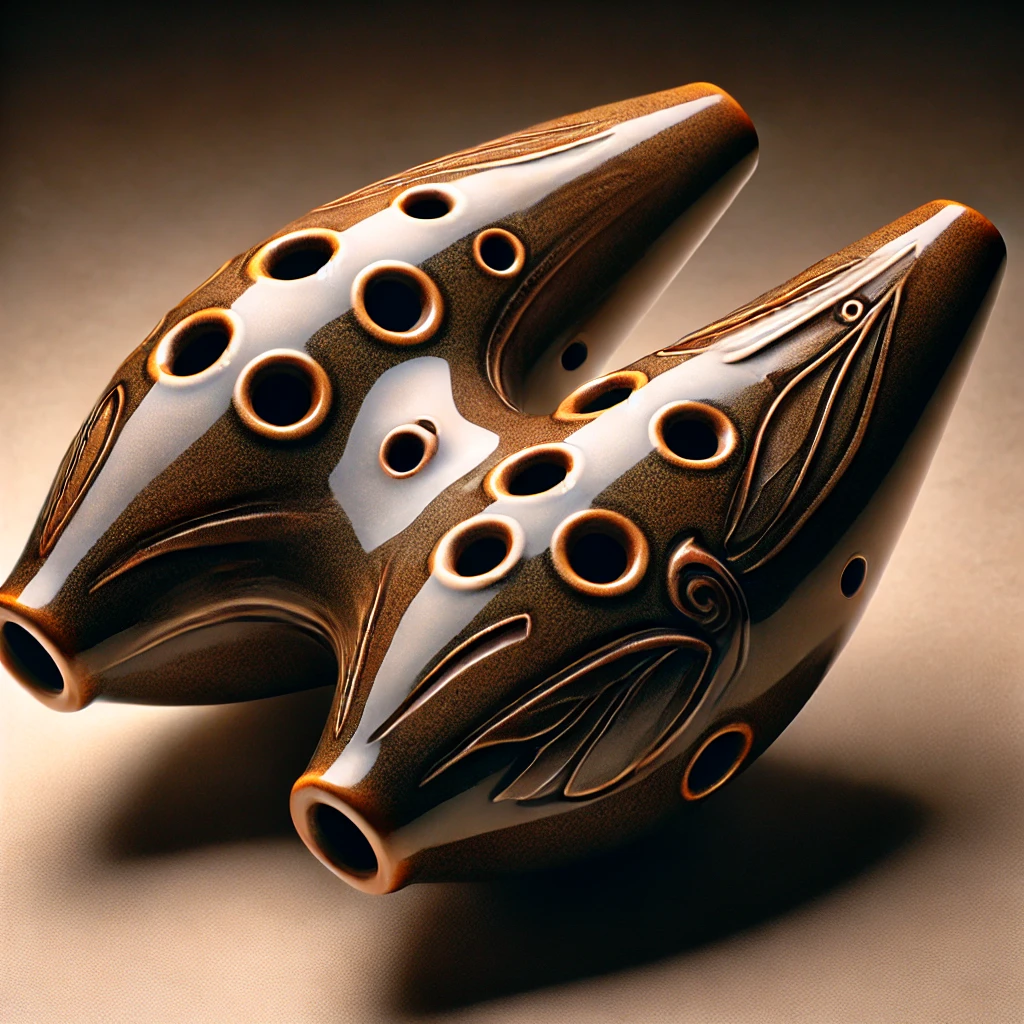 AI generated double ocarina